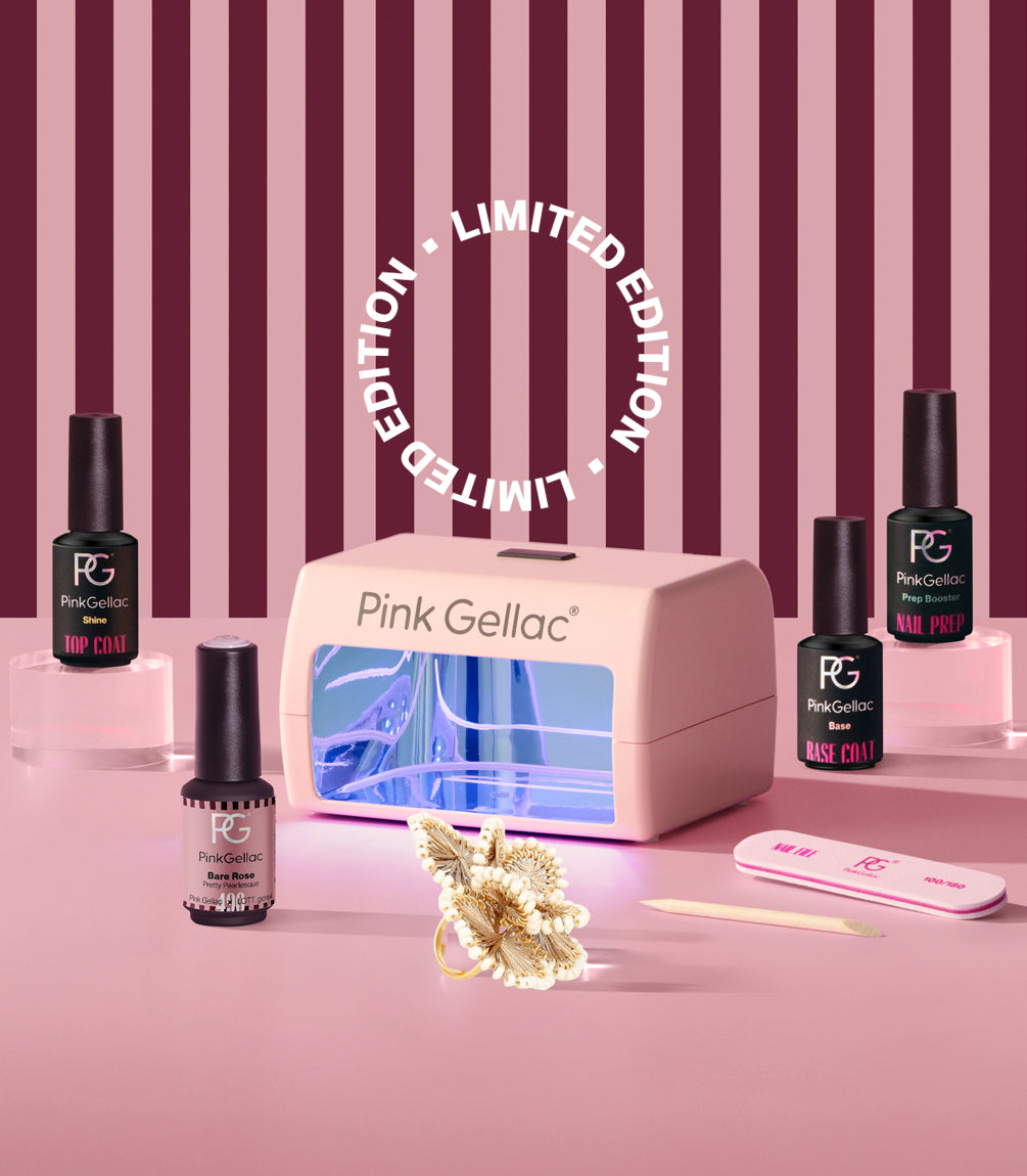Pretty Pearlesque Starterset | Gellak set | Pink Gellac