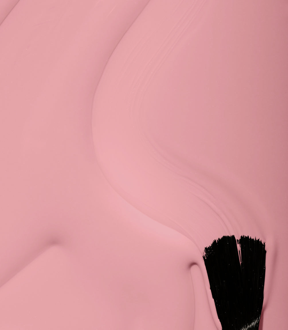 Close-up of Pink Gellac 490 Bare Rose gel polish texture.