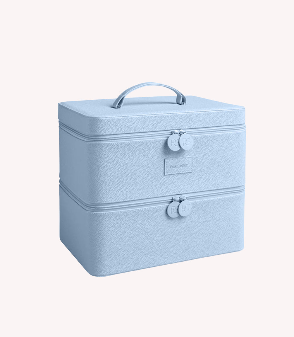Pink Gellac Premium Storage Case in Ice Blue.