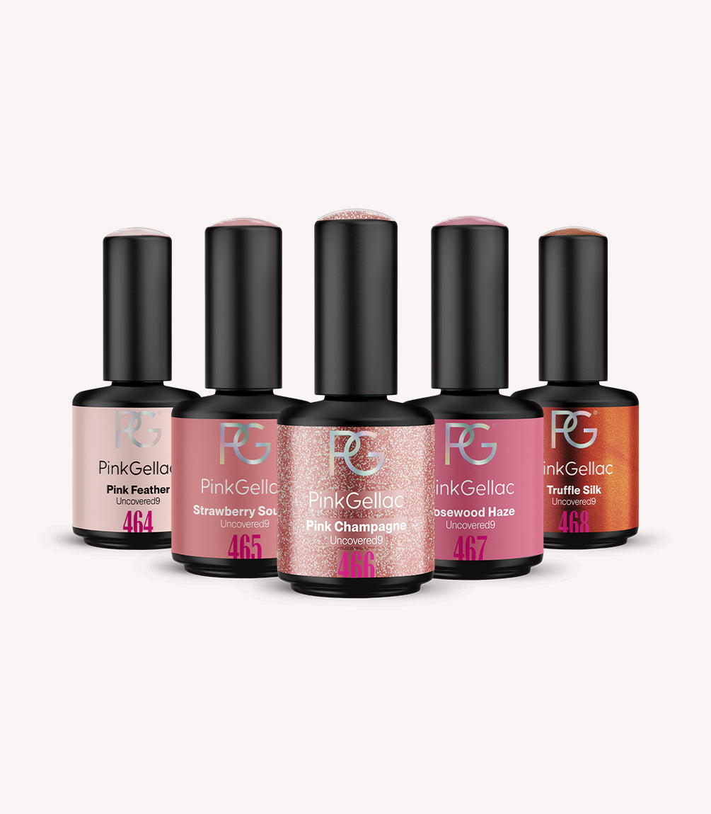 Uncovered9 Set | Gellak Kleuren Collectie | Pink Gellac