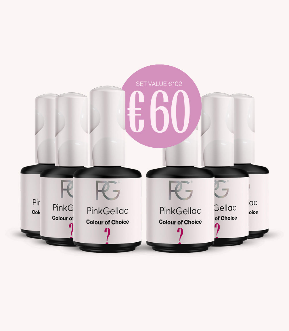 Set van 6 Gellak Kleuren