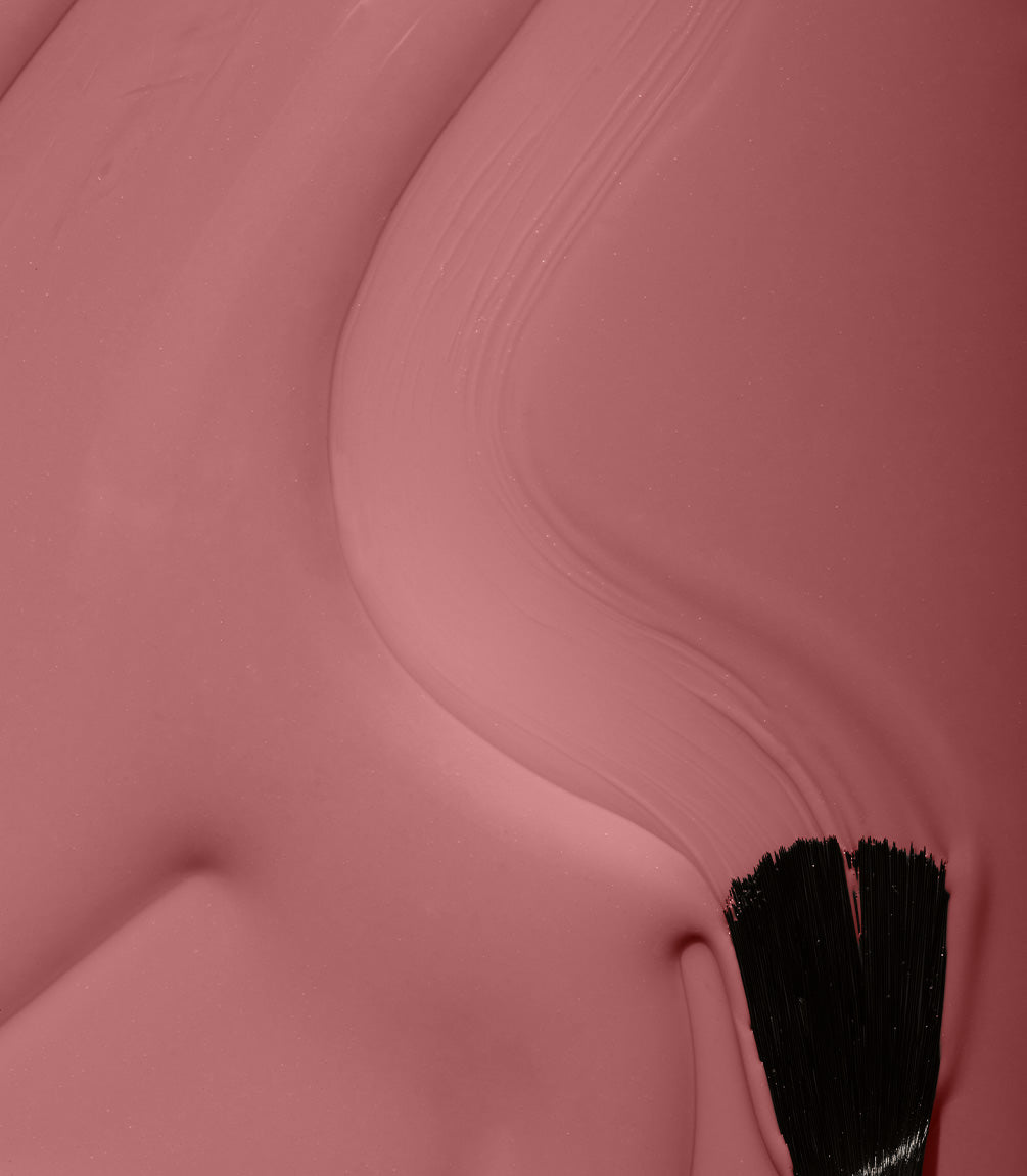 Close-up of Pink Gellac 110 Mystic gel polish texture.