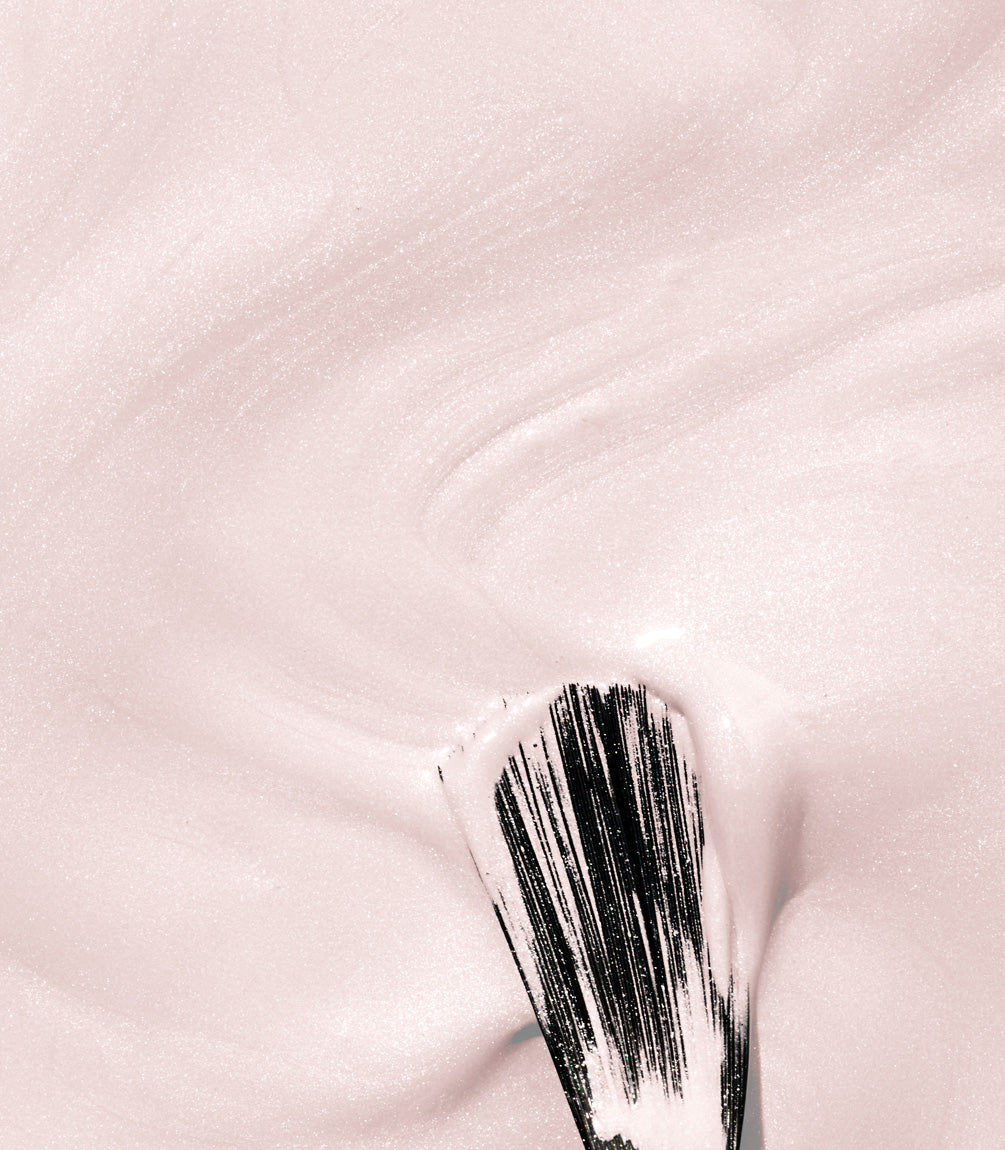 Close-up of Pink Gellac 418 Meringue Pink gel polish texture.