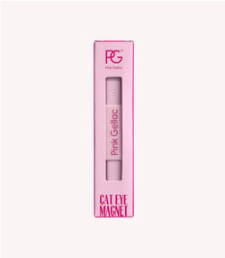 Pink Gellac cat eye magnet in its packaging.