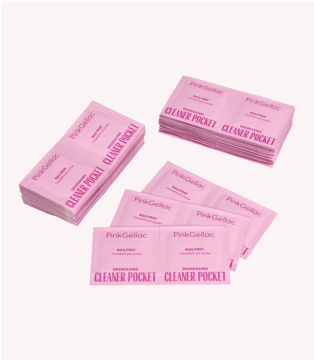 Pink Gellac Cleaner Pockets