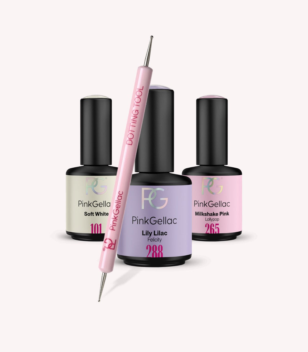 Pink Gellac Spring Ready Set.