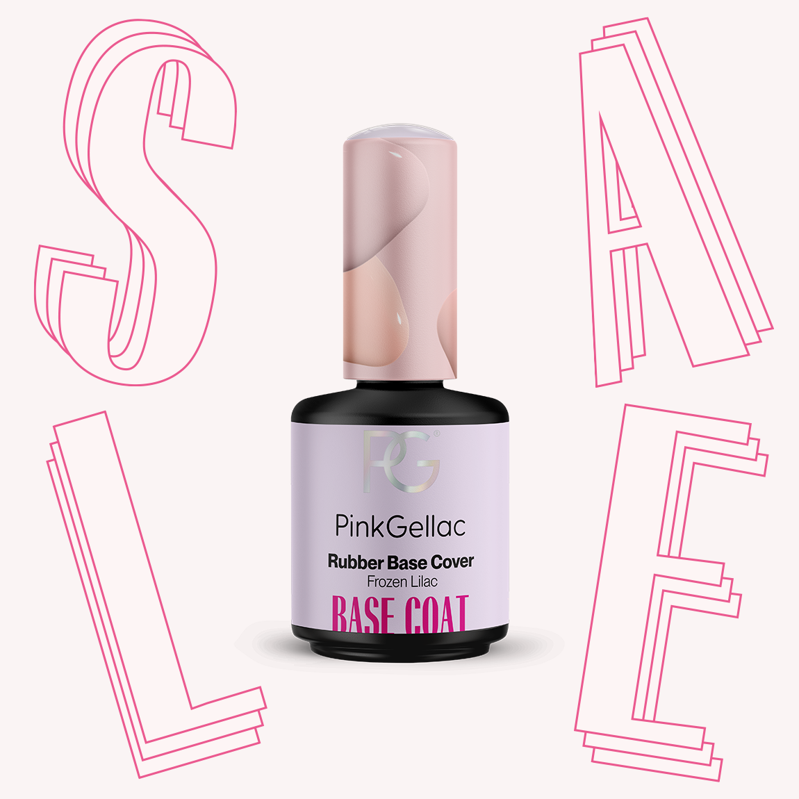 Rubber Base Cover Frozen Lilac