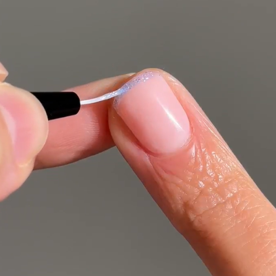 Step 4: Create a French manicure
