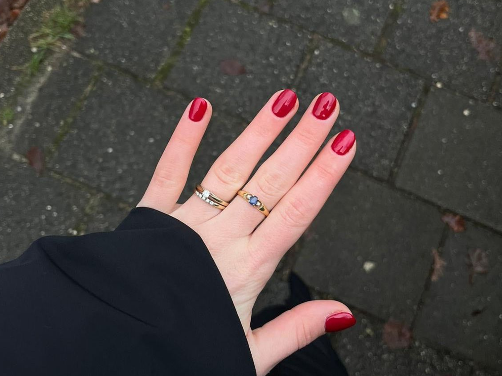 The gel revolution: red nails reimagined