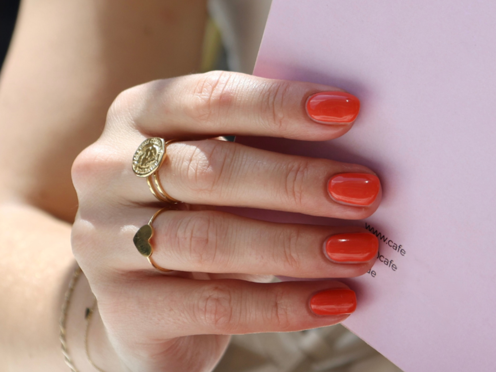 Red nails and feminine empowerment