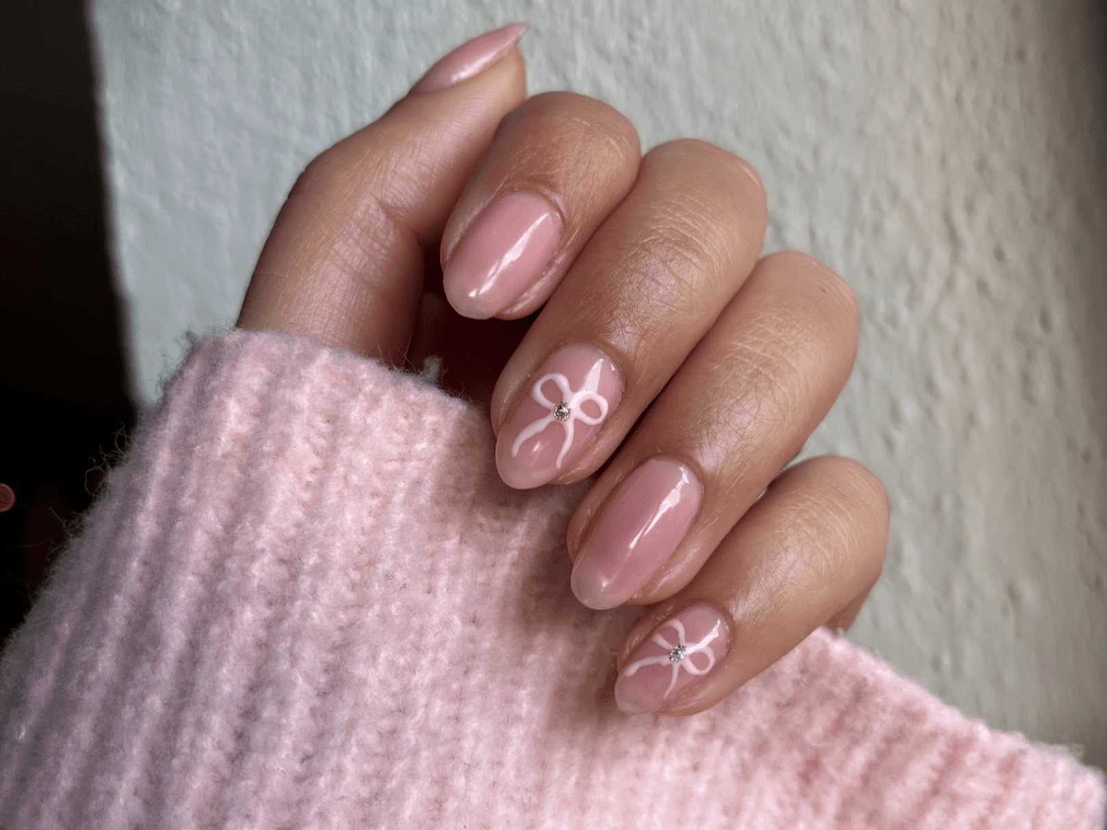 Bow Nail Art