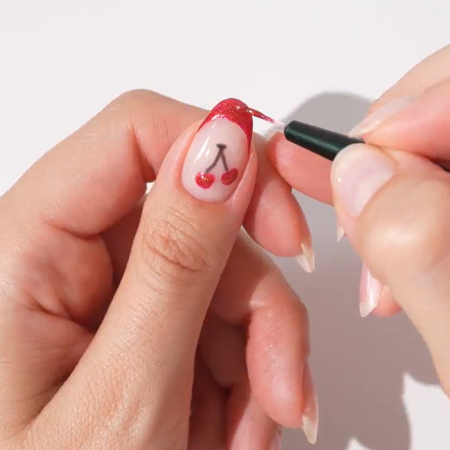 Step 6: Create a French tip