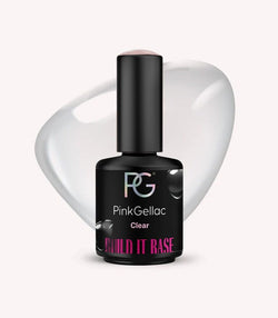 Pink Gellac Build it Base bottle.