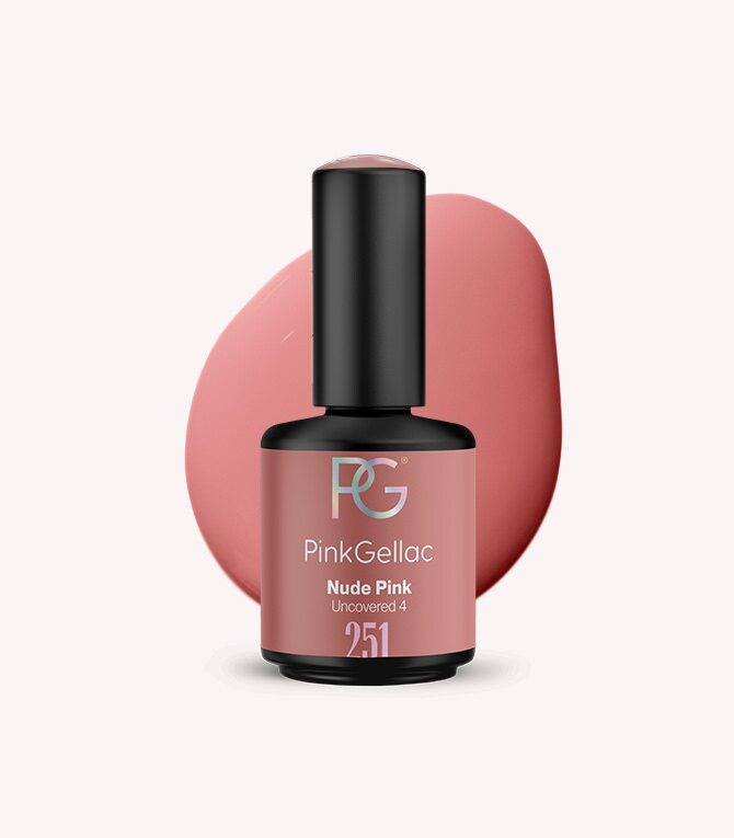 251 Nude Pink - Pink Gel Polish - Pink Gellac