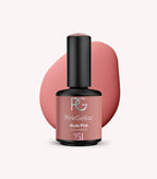 Pink Gellac 251 Nude Pink gel nail polish bottle.