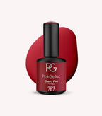 Pink Gellac 262 Cherry Pink gel nail polish bottle.