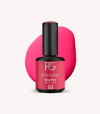 Pink Gellac 161 Ibiza Pink gel nail polish bottle.