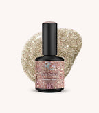 Pink Gellac 197 Golden Glam gel nail polish bottle.