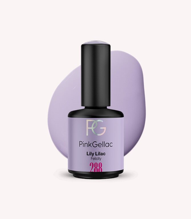 288 Lily Lilac - Lilac Gel Polish - Pink Gellac