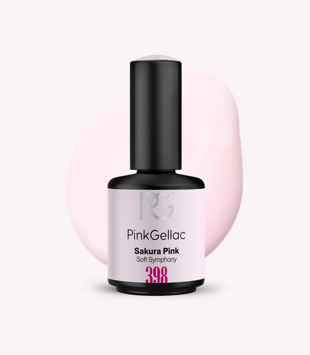 398 Sakura Pink - Light Pink Gel Polish - Pink Gellac