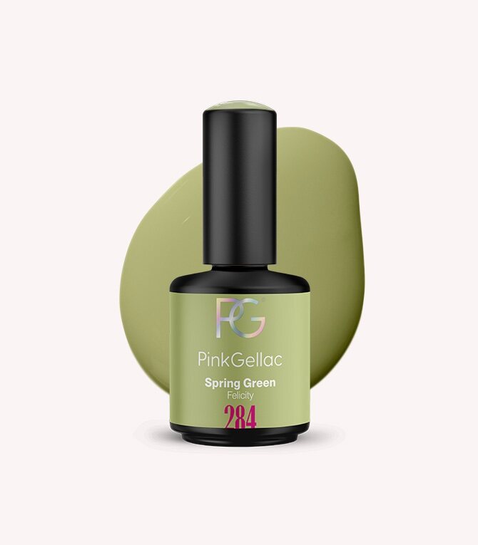 347 Soft Jade - Mint Green Gel Polish - Pink Gellac