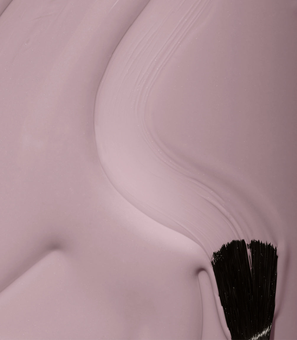 Close-up of Pink Gellac 167 Pure Cashmere gel polish texture.