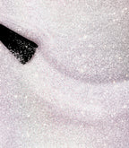 Close-up of Pink Gellac 204 Diamond Silver gel polish texture.