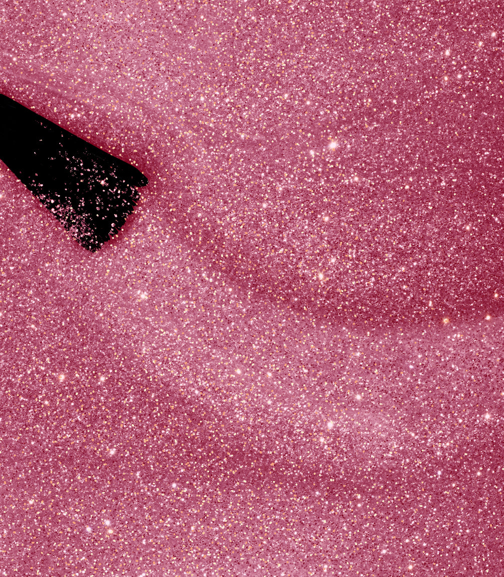 Close-up of Pink Gellac 243 Diamond Pink gel polish texture.