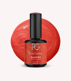 Pink Gellac 441 Scarlet Red gel nail polish bottle.