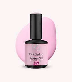 Pink Gellac 452 Luminous Pink gel nail polish bottle.