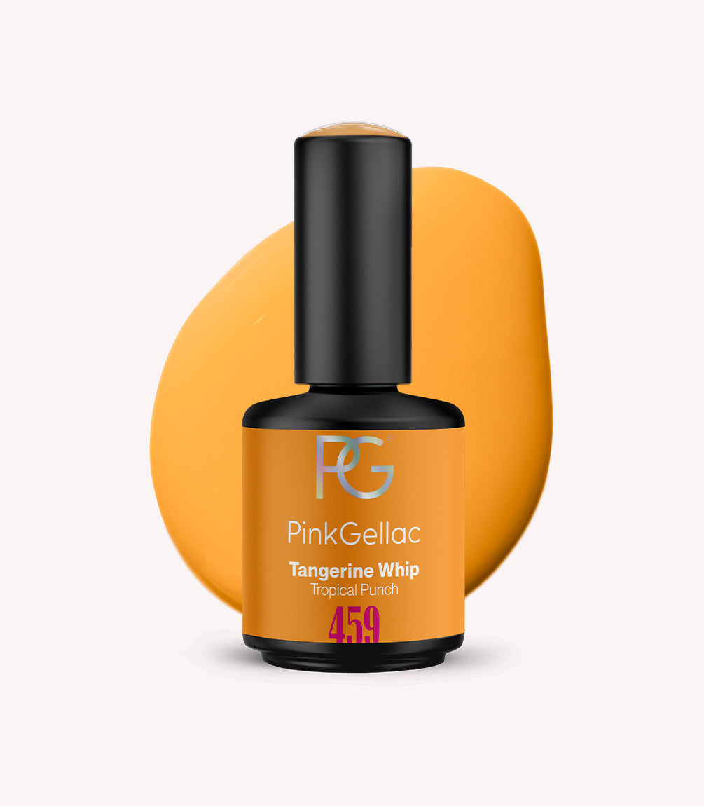 459 Tangerine Whip | Orange Gel Polish | Pink Gellac
