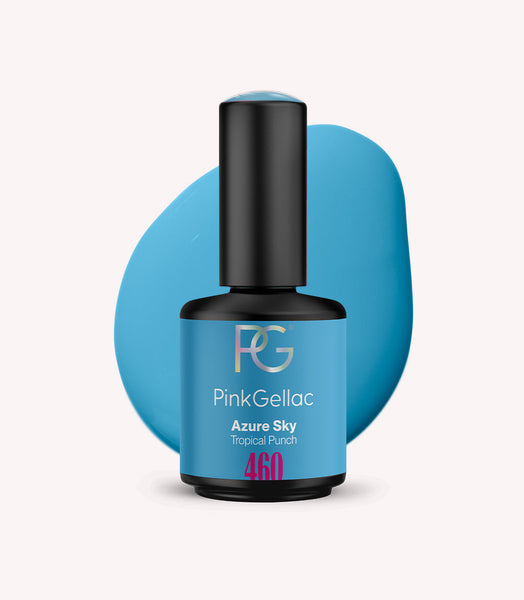 ルルルン(pinkapril) 460 Azure Sky | Blue Gel Polish | Pink Gellac