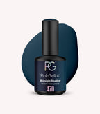 Pink Gellac 470 Midnight Shadow gel nail polish bottle.