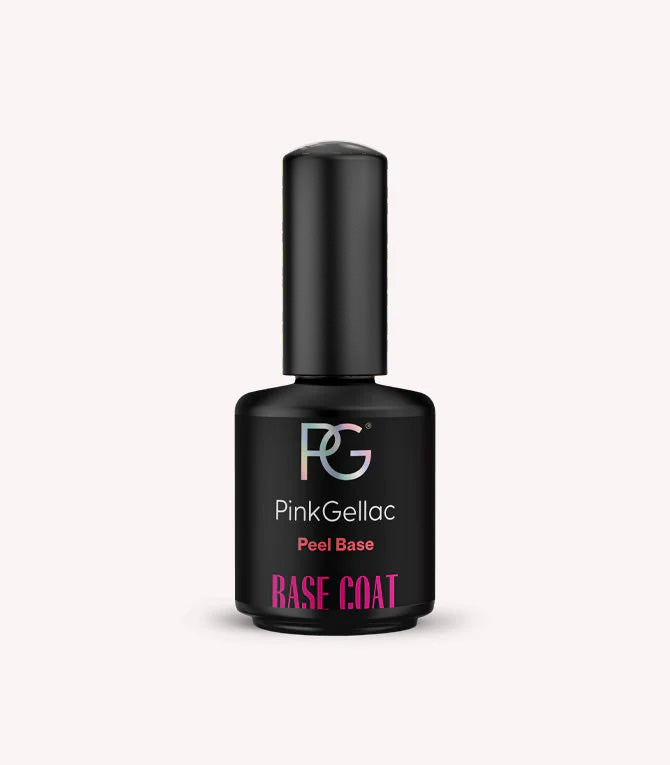 Pink Gellac Peel Base bottle.