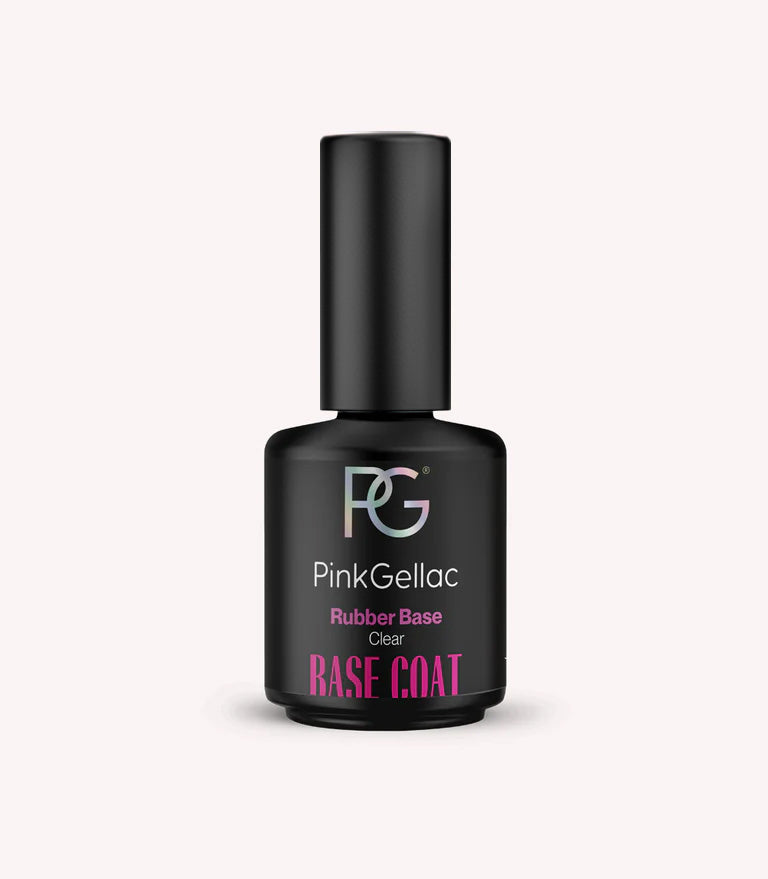 Pink Gellac Rubber Base bottle.