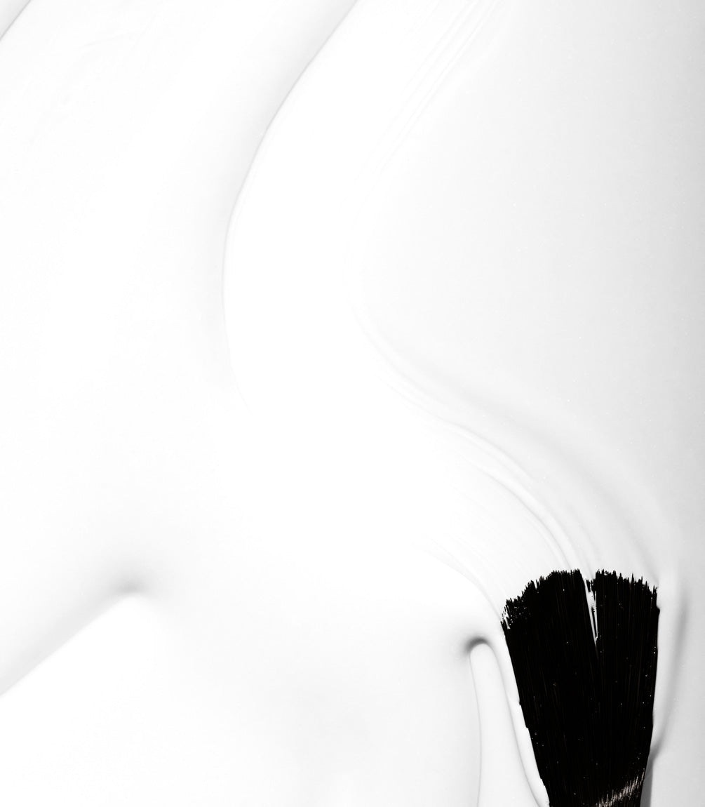 Close-up of Pink Gellac Rubber Base Cover Milky White texture.