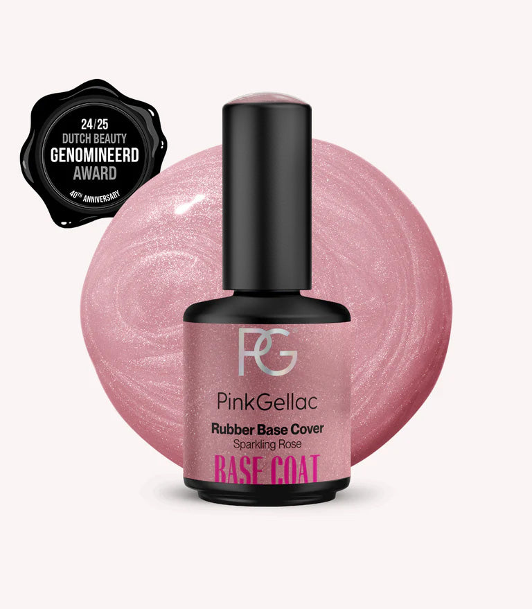 Rubber Base Cover Sparkling Rose