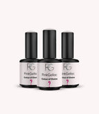Pink Gellac set of 3 gel polish colours.