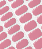 Close-up of the Pink Gellac Value Pack 004 Muted Rose gel nail sticker sheet.
