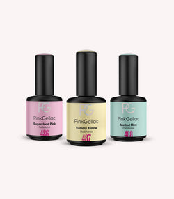 Pink Gellac Pastelverse Bestseller Set contents.