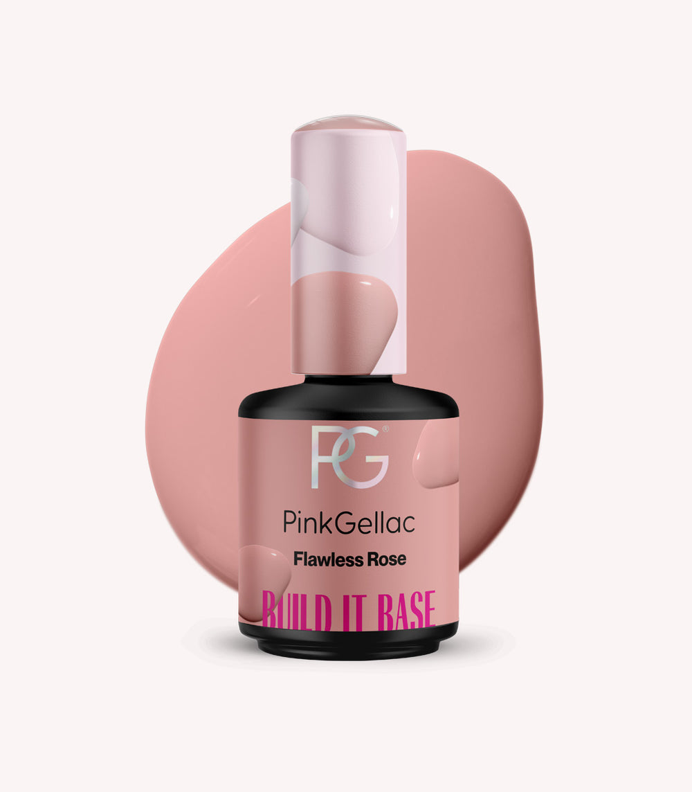 Flawless Rose | HEMA-freier Build it Base | Pink Gellac