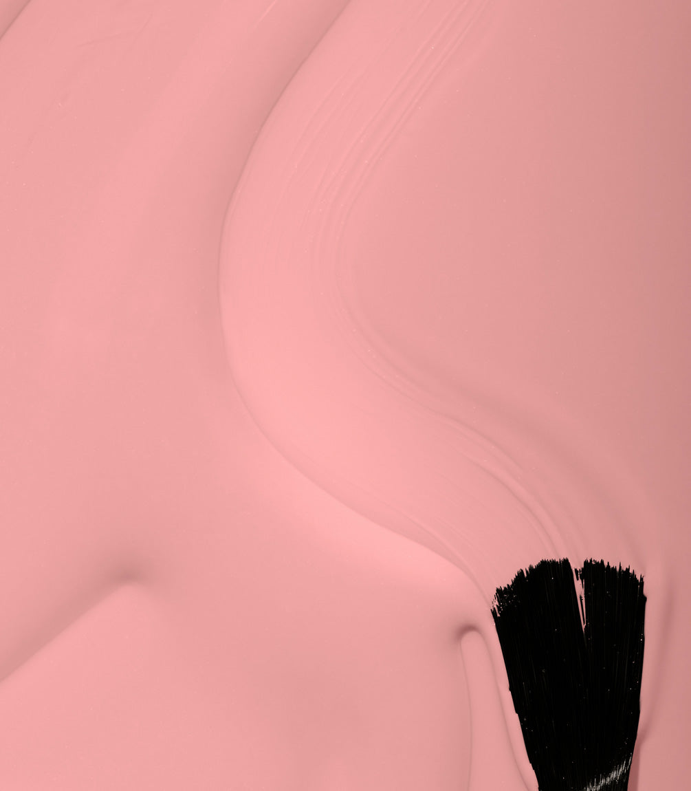 Close-up of Pink Gellac Build it Base Natural Beige texture.