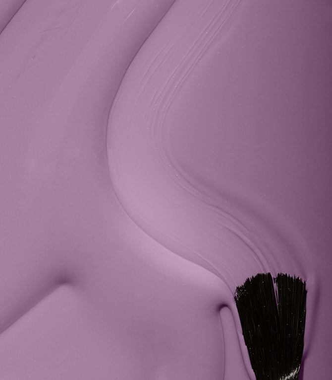 Close-up of Pink Gellac 118 Lavender Purple gel polish texture.