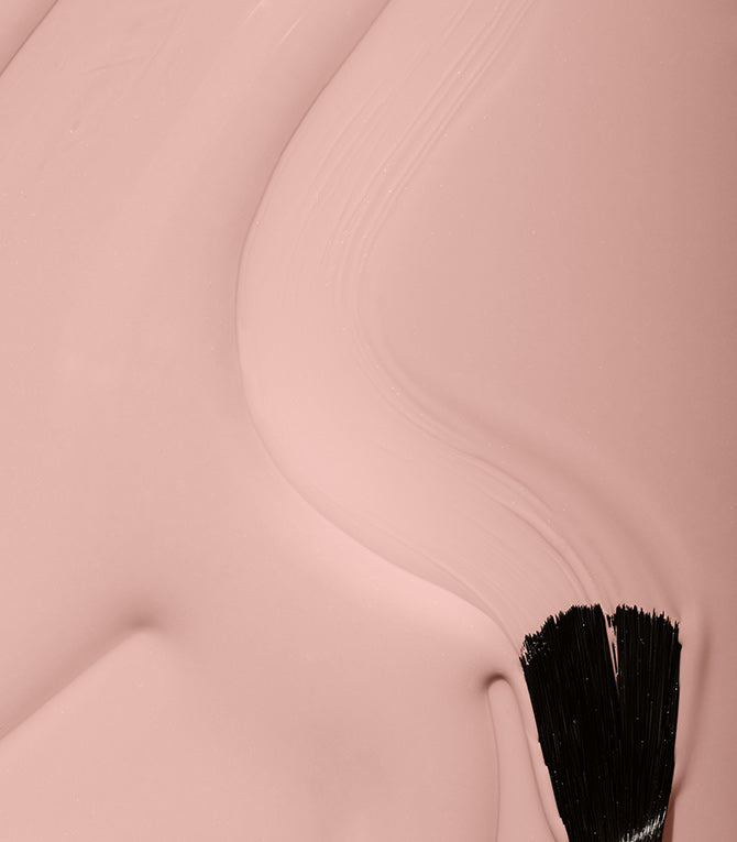 Close-up of Pink Gellac 121 French Pink gel polish texture.