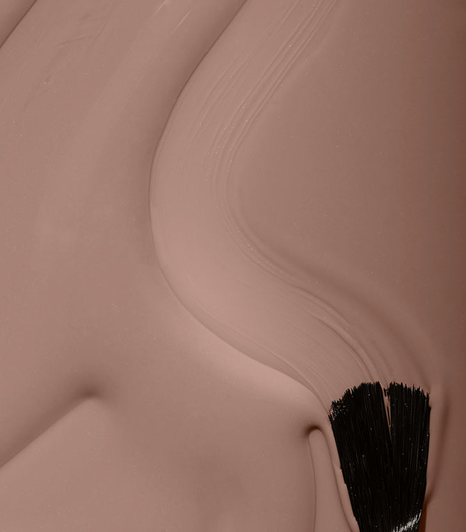 Close-up of Pink Gellac 139 Natural Taupe gel polish texture.