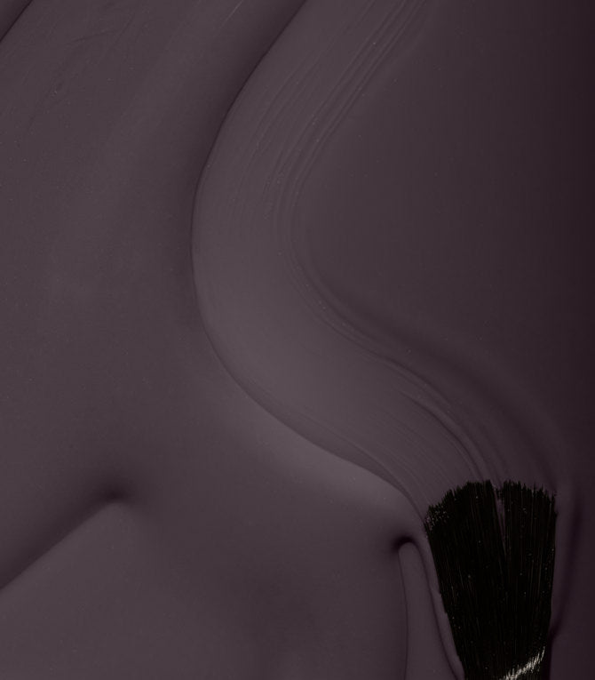 Close-up of Pink Gellac 140 Asphalt Grey gel polish texture.