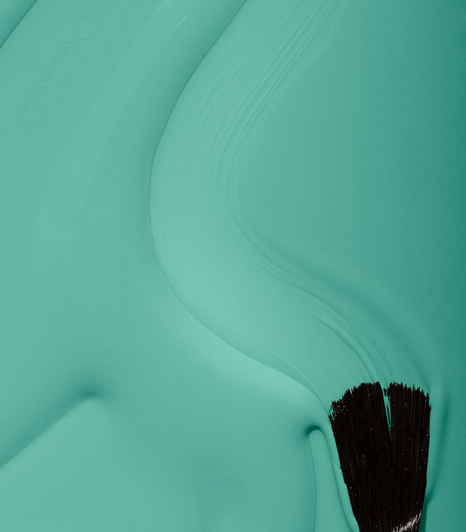 Close-up of Pink Gellac 145 Seafoam Blue gel polish texture.