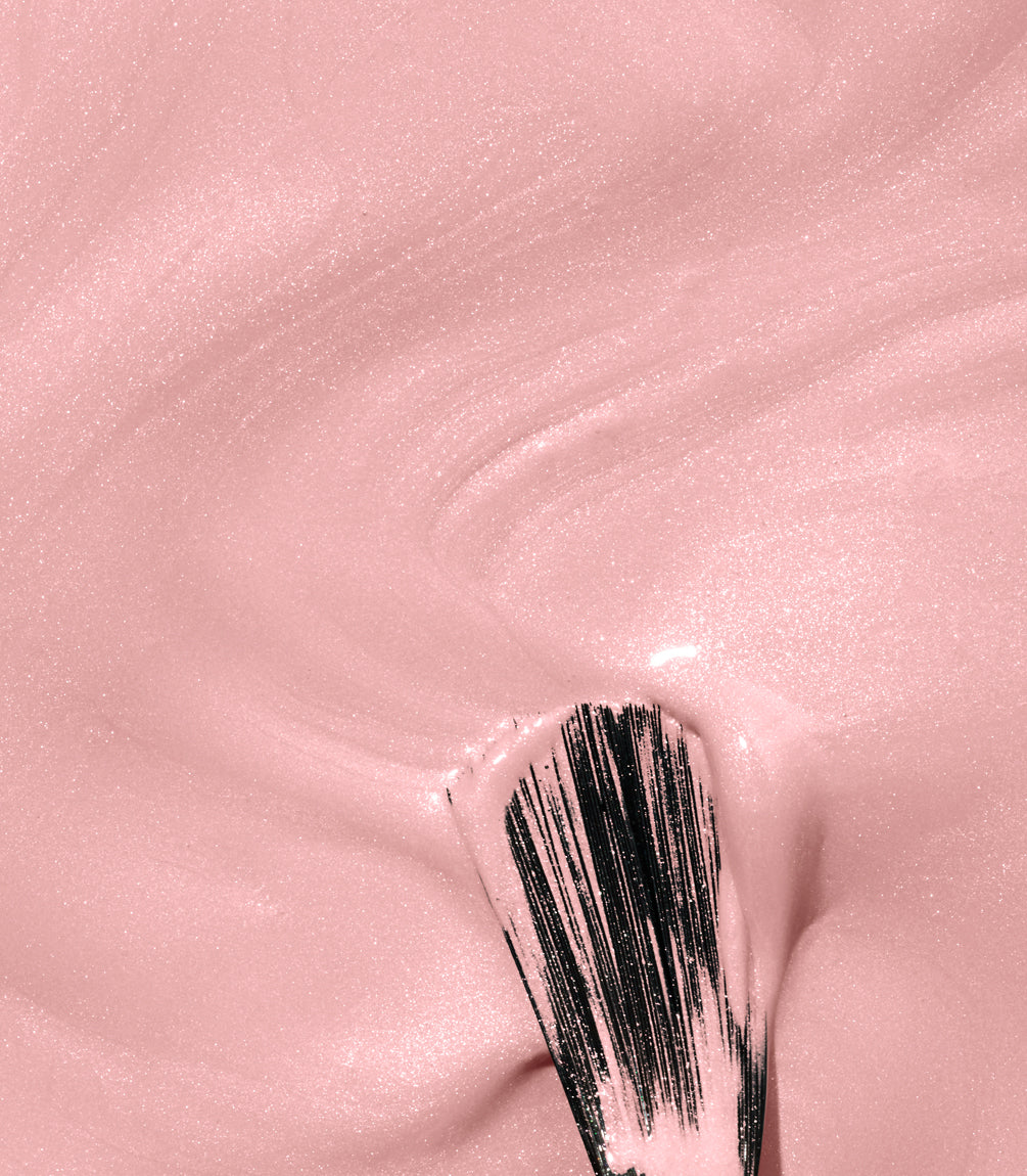 Close-up of Pink Gellac 164 Classic Pearl gel polish texture.
