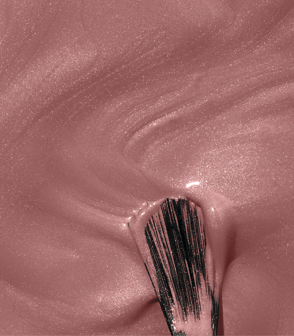 Close-up of Pink Gellac 198 Heavenly Mauve gel polish texture.
