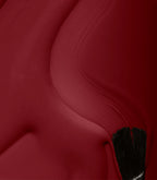 Close-up of Pink Gellac 199 Luscious Red gel polish texture.